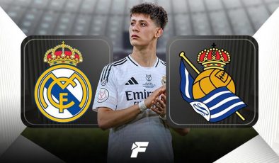 Real Madrid- Real Sociedad maçı ne zaman, saat kaçta ve hangi kanalda? (Arda Güler ilk 11’de!)