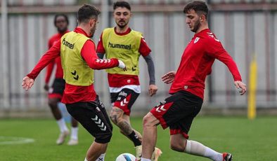 Samsunspor’da Eyüpspor maçı hazırlıkları devam etti