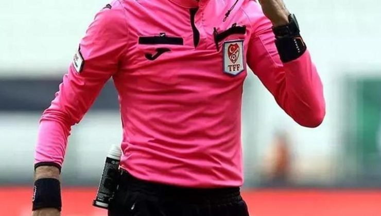 Son dakika | Trendyol Süper Lig’de 36. haftanın hakemleri açıklandı!