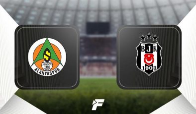 CANLI |  Alanyaspor – Beşiktaş maçı canlı anlatım – Alanya BJK maç kadrosu, skoru ve istatistikleri