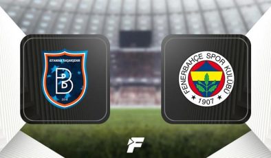 CANLI | Başakşehir – Fenerbahçe maçı Canlı Anlatım – Başakşehir – FB maçı kadrosu, skoru ve istatistikleri