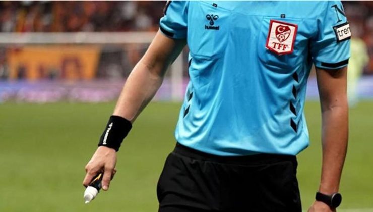 Süper Lig’de 37. haftanın hakemleri açıklandı