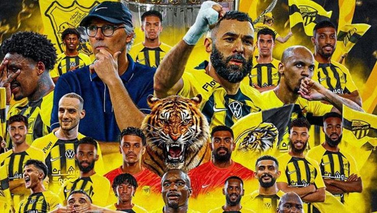 Suudi Arabistan Pro Lig’de şampiyon Al Ittihad!