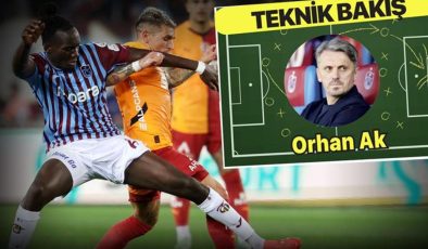 Teknik Direktör Orhan Ak’tan Trabzonspor- Galatasaray maçına teknik bakış! ‘Taktik çatışması’