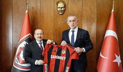 TFF Başkanı Hacıosmanoğlu’ndan Gaziantep FK’ye ziyaret