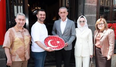 TFF Başkanı İbrahim Ethem Hacıosmanoğlu’ndan final maçı öncesi Gaziantep’e ziyaret