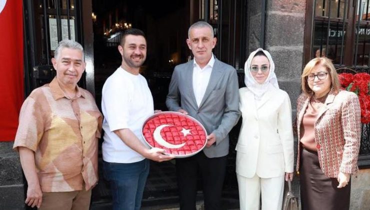 TFF Başkanı İbrahim Ethem Hacıosmanoğlu’ndan final maçı öncesi Gaziantep’e ziyaret