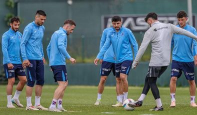 Trabzonspor, Antalyaspor hazırlıklarına başladı