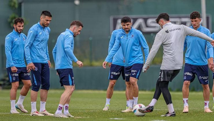 Trabzonspor, Antalyaspor hazırlıklarına başladı