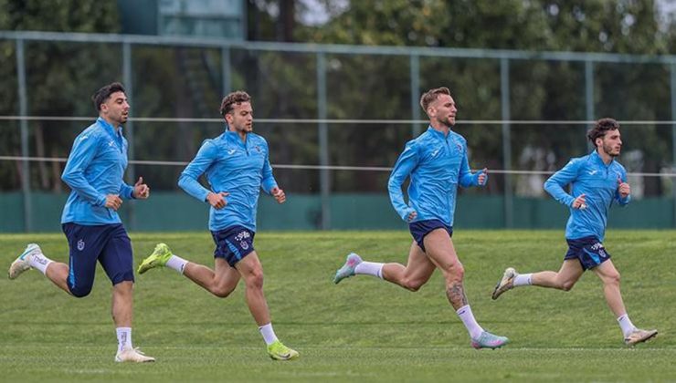 Trabzonspor, Galatasaray ile oynanacak kupa finalinin hazırlıklarına başladı