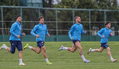 Trabzonspor, Galatasaray ile oynanacak kupa finalinin hazırlıklarına başladı