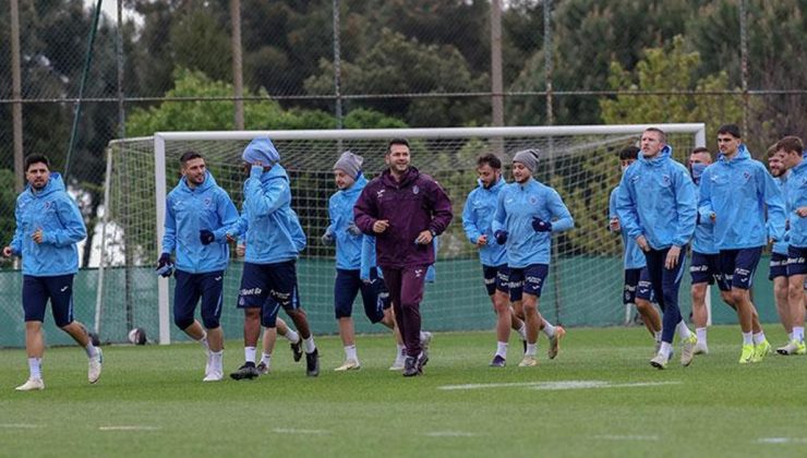Trabzonspor, Kasımpaşa hazırlıklarını sürdürdü