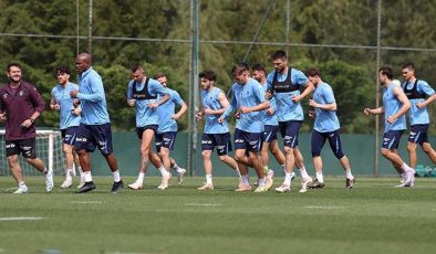 Trabzonspor, Samsunspor maçı hazırlıklarına devam etti