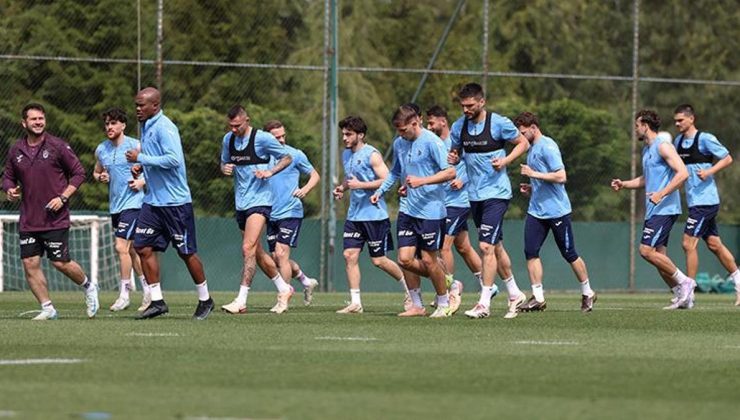 Trabzonspor, Samsunspor maçı hazırlıklarına devam etti