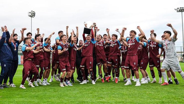 Trabzonspor U19 kupasını aldı