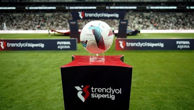Trendyol Süper Lig’de 36. hafta başlıyor