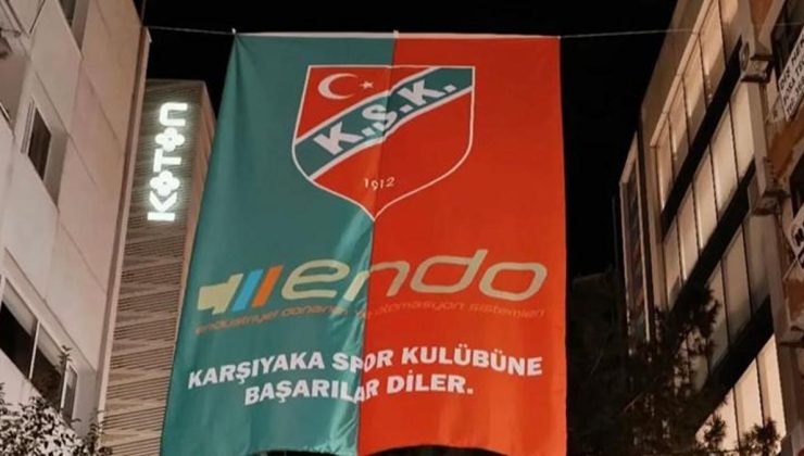 Tüm Karşıyaka’da bayrak asıldı