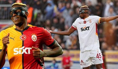 Victor Osimhen rekor için sahada