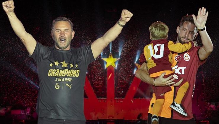 Yenikapı’da Galatasaray kupasına kavuştu! 25. şampiyonluk coşkuyla kutlandı
