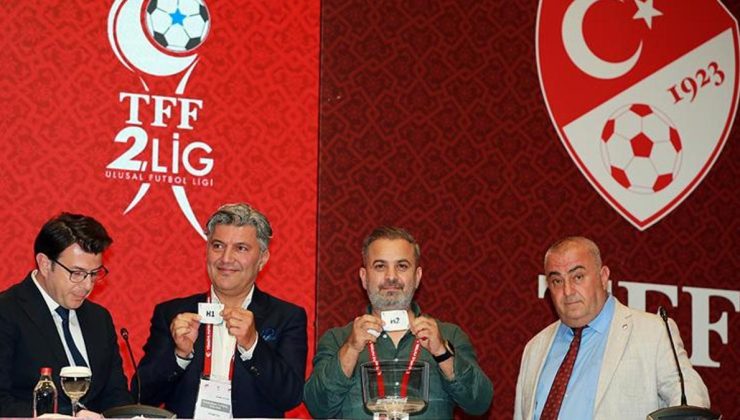 2. Lig’de Beyaz ve Kırmızı Grup kuraları çekildi