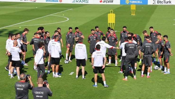 A Milli Futbol Takımı, ABD maçı hazırlıklarına başladı