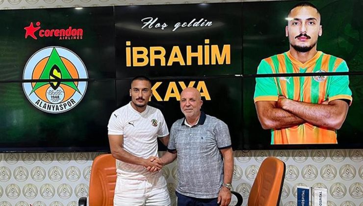 Alanyaspor, İbrahim Kaya ile 4 yıllık sözleşme imzaladı!