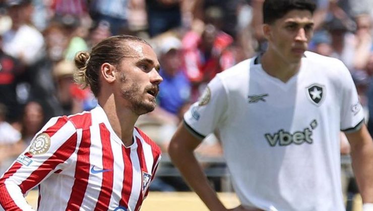 Atletico Madrid, FIFA Kulüpler Dünya Kupası’ndan elendi! Atletico Madrid-Botafogo maçı sonucu: 1-0