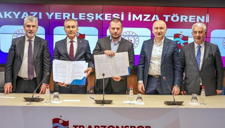 Başkan Ertuğrul Doğan imzayı attı: ‘Artık Trabzonspor’un’ dedi