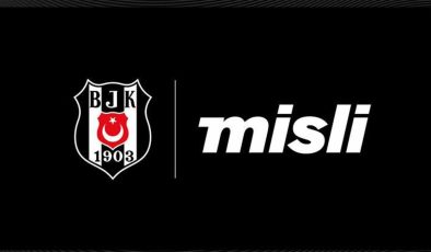 Beşiktaş ve Misli arasında sponsorluk anlaşması