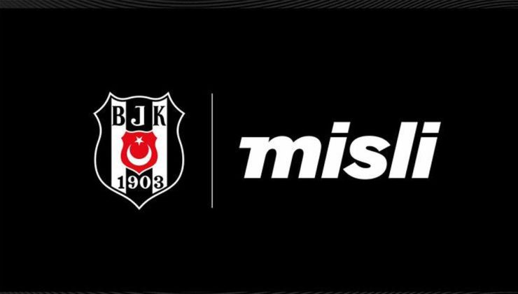 Beşiktaş ve Misli arasında sponsorluk anlaşması