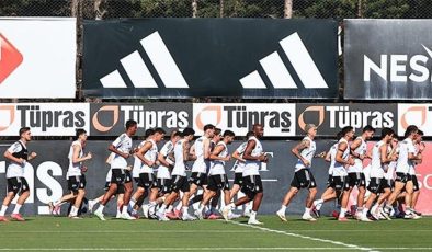 Beşiktaş, yeni sezon hazırlıklarını sürdürdü