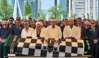Beşiktaş’ta eski CEO Uğur Gökhan Sarı, son yolculuğuna uğurlandı