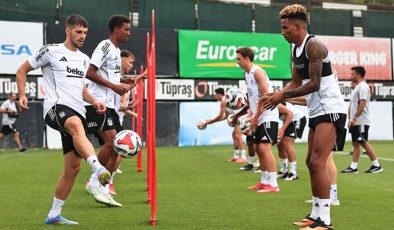 Beşiktaş’ta yeni transfer Jurasek ilk antrenmanına çıktı