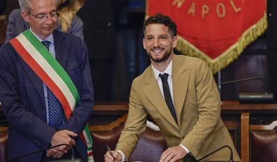 Dries Mertens’e fahri vatandaşlık için özel tören