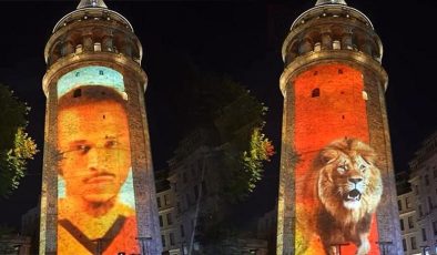 Galatasaray’dan Galata Kulesi’nde mapping şovu!