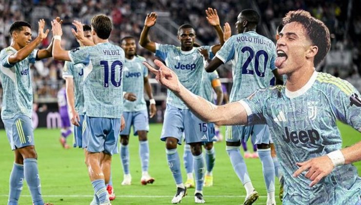 Kenan Yıldız muhteşem gol attı, Juventus FIFA Kulüpler Dünya Kupası’nda şov yaptı