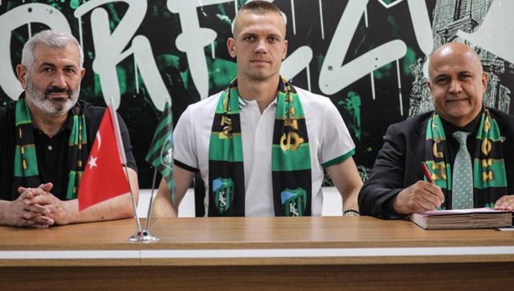 Kocaelispor, Jovanovic ile 2 yıllık sözleşme imzaladı