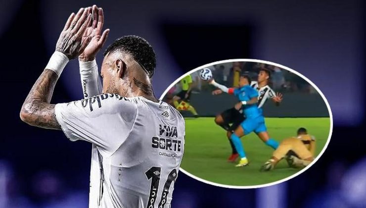 Neymar’dan kamera şakası gibi kırmızı kart! Kariyeri baş aşağı gidiyor