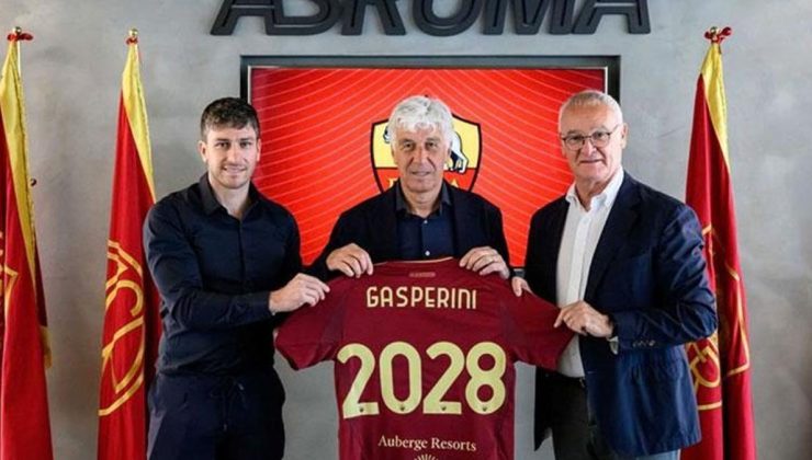 Roma’da Gian Piero Gasperini dönemi resmen başladı
