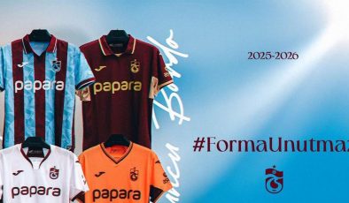 Trabzonspor’da yeni sezon formaları satışa çıkıyor