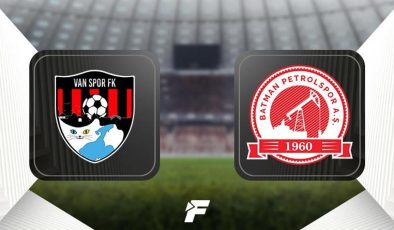 Vanspor FK – Batman Petrolspor maçı (CANLI)