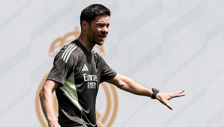 Xabi Alonso, Real Madrid ile ilk idmanına çıktı!