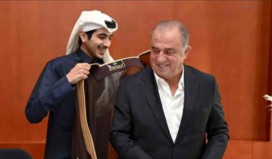 Al Shabab’tan Fatih Terim’e veda… Dikkat çeken detay!