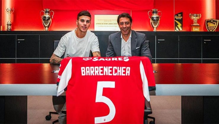 Benfica, Barrenechea’yı satın alma opsiyonuyla Aston Villa’dan kiraladı