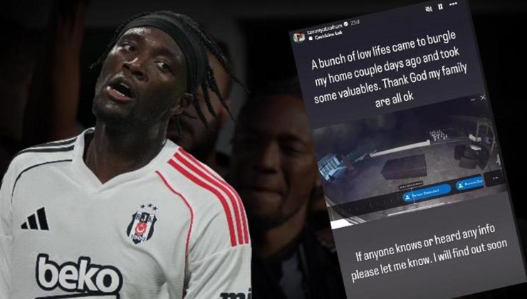Beşiktaş’ın yıldızına hırsızlık şok! Evi soyuldu: açıklama paylaştı…