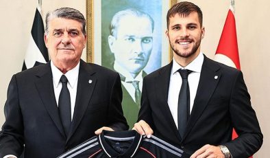 Beşiktaş’ta başkan Serdal Adalı, David Jurasek ile buluştu