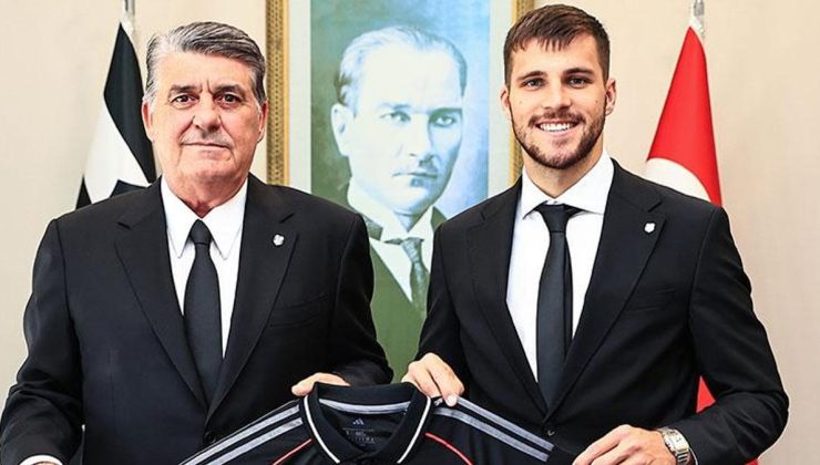 Beşiktaş’ta başkan Serdal Adalı, David Jurasek ile buluştu