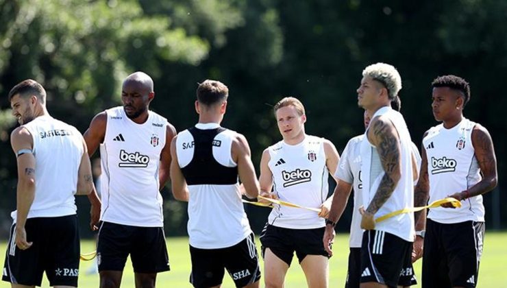 Beşiktaş’ta yeni sezon hazırlıkları devam ediyor