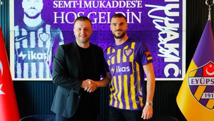 Eyüpspor, Nihad Mujakic’i kadrosuna kattı