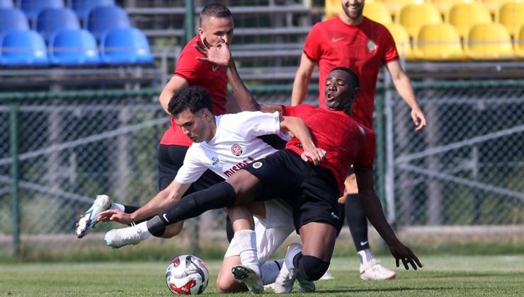Fatih Karagümrük, hazırlık maçında Gençlerbirliği’ni tek golle geçti